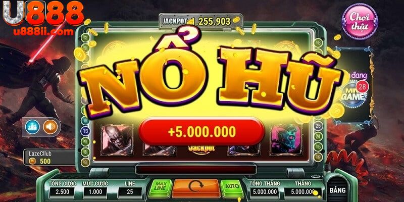 Điểm thu hút Nổ Hũ U888 là jackpot tỷ đồng