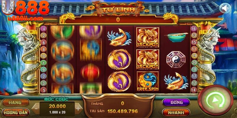 Phiên bản game slot có lượt truy cập hàng đầu tại U888