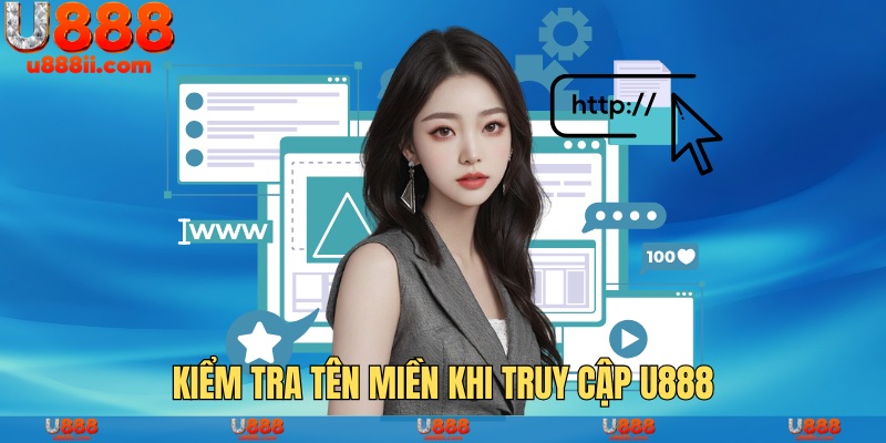 Kiểm tra tên miền khi truy cập U888